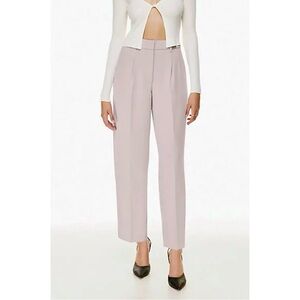 Wilfred Size 10 Carrot Pant in Morado Grey Crepette Fabric